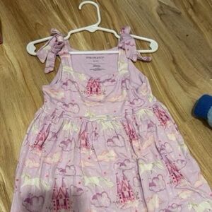 Posh Peanut Pink Castle Tie-Shoulder Dress